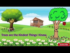 Std 8th English Poem Trees are the Kindest things I Know