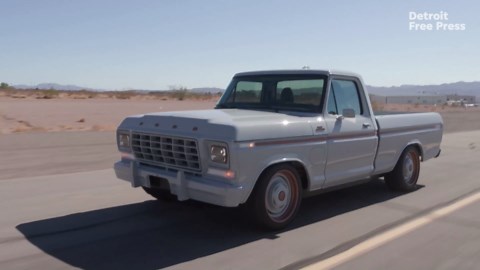 Ford reveals all-electric F-100 Eluminator concept truck