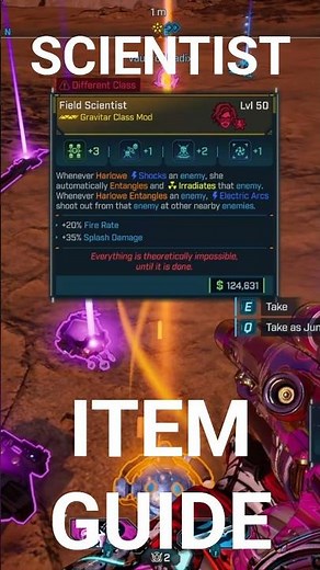 How to Get the Scientist Class Mod | Borderlands 4 Item Guide #borderlands4 #itemguide