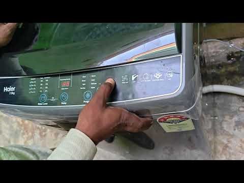 haier washing Machine fully automatic 7 kg chalana kaise sikhe