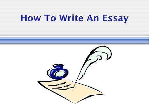 How To Write An Essay: Lesson and Song