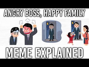 Angry Boss With Happy Family Meme EXPLAINED!