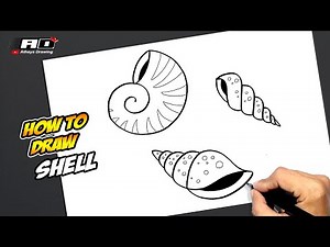 How to draw Shell Easy