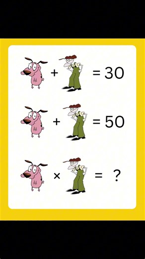 Can You Conquer This Courage the Cowardly Dog Math Problem? Find Out! #MathPuzzle