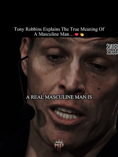 Tony Robbins Explains The True Meaning Of A Masculine Man…❤️👏 Tony Robbins explains the true meaning of a masculine man and what sets him apart in relationships. He shares that being masculine is not about control or power over others, but about selfless love, protection and knowing what’s right for the woman he cares about. A true masculine man gives his life, his energy and his heart to support the person he loves, not for his own gain but for her growth and safety. Through this lesson, Tony 