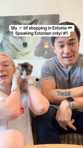 30K views · 599 reactions | How’s Kyoma’s Estonian?﫣 #language #estonian #japanese #couple #estonia #fyp | Kjpnkest | Facebook