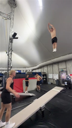 when this is your job >>> 😎 Cirque du Soleil ECHO 🤸 Campbell Clarke Alexey Ozerov Book your tickets NOW! 🎪 cirk.me/40bWIyx | Cirque du Soleil