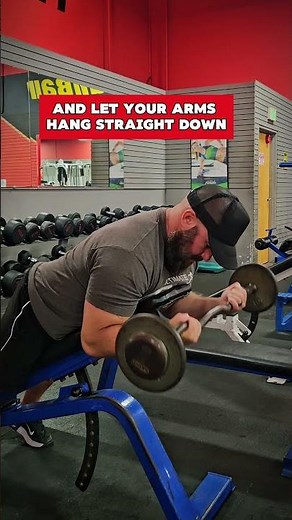 Isolate your biceps with Spider Curls