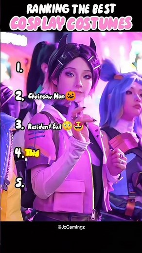 Ranking the Best Cosplay Costumes✨ #viralshorts