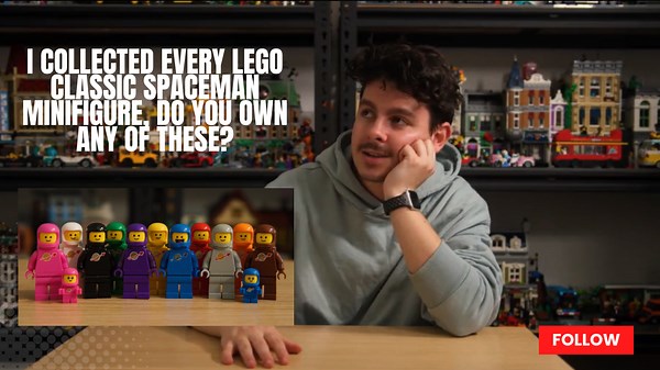 I Collected Every LEGO Classic Spaceman Minifigure, Do You Own Any of These?