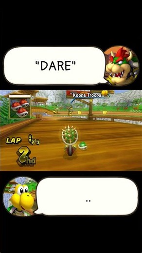 "Bowser is not happy with Koopa"
