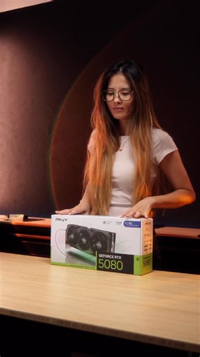 Archetype Origins PC on Instagram: "ASMR PNY RTX 5080 GPU Unboxing and Installation #pny #gpu #rtx5080"