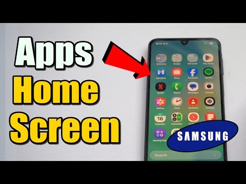 How to Add an App to your Home Screen on your Samsung Phone (Best Method)