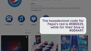Pepsi Color Palette Hex, RGB & HSL