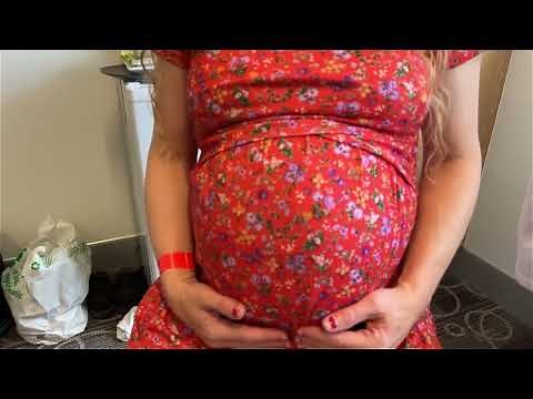 HUGE PREGNANT BELLY//SPENCER TWO DAYS BEFORE DELIVERY//#pregnancy #pregnantbelly