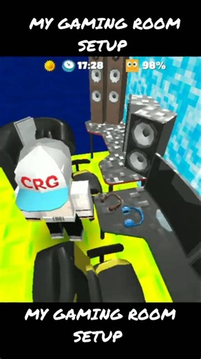 My gaming room setup in school party craft #setup #gamingroom