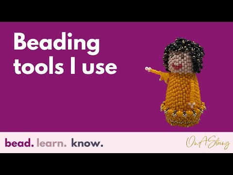 These are the Basic Beading Tools I use. Find out how they help me with the creative process.