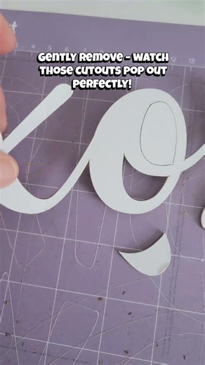 Chipboard + Vinyl Hack: Step-by-Step in 21 Seconds #Cricut #shorts