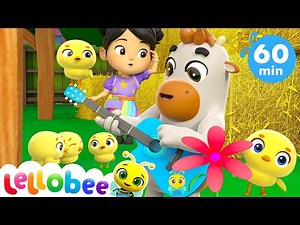 Five Little Duckies! | Baby Cartoons - Kids Sing Alongs | Moonbug
