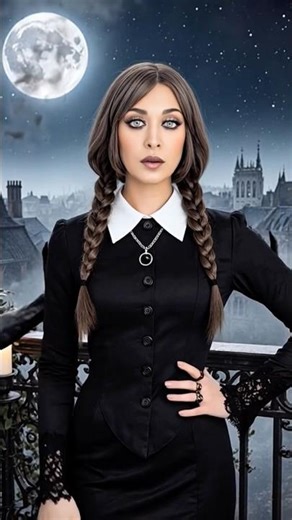 Fantasy transformation #fantasyart #transformation #darkart #blackstyle #videotransformation #ootd ￼