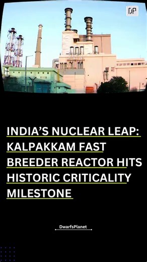 India’s Nuclear Leap: Kalpakkam Fast Breeder Reactor…#India #NuclearEnergy #shorts #news #ytshorts
