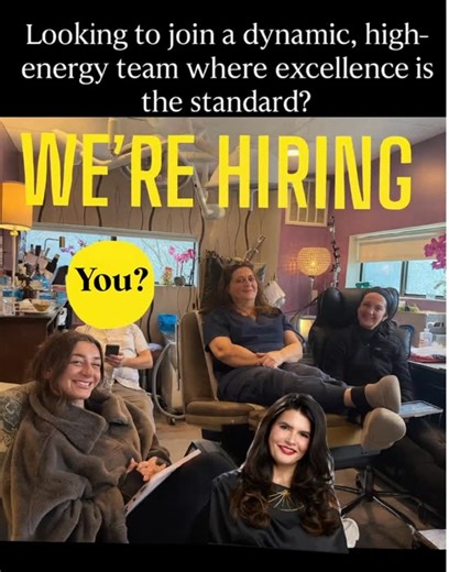 🌟 Tania Derm is Hiring! 🌟 We’re looking for our next amazing team member — could it be you? 💛 If you’re compassionate, thrive in a fast-paced environment, and love working with people, we want to hear from you! 📩 Email: Taniacohen@taniaderm.com Join a team where excellence, energy, and heart come together. ✨ | Tania Skin Dermatology & MediSpa