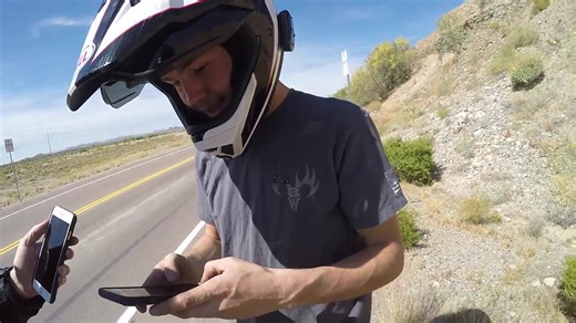 Collection of high-speed passes between sport bike riders on highway
