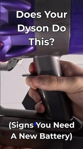 Why Your Dyson Vacuum Keeps Cutting Out...🔋