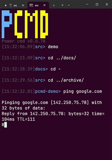 github.com/hazardland/powercmd.cpp #cmd #cli #powerline #coding #terminal #powershell #shell