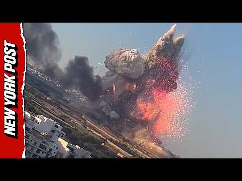 Massive Explosion Consumes Fireworks Factory in Malta