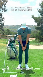 THIS Practice Station will help your chipping ⬇️ We see a couple of common mistakes around the green: 1. A face that is often closed or delofted and 2. A path that is too inside Setting up this station will help your club swing back on a more neutral path and give you a guide of where the club face is at set up. We prefer to see a slightly open face at set up as it not only encourages you to use the bounce more but also encourage a better motion. Ball striking is key when it comes to this area o