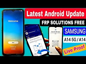Samsung A14 5G FRP Bypass 2025👉 With Latest Security 📲Samsung A14 FRP Bypass Android 14/15 || No PC