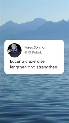 Eccentric exercises