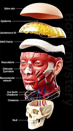 What's Hidden Under Your Face? 😱 | 6 Secret Layers Revealed!