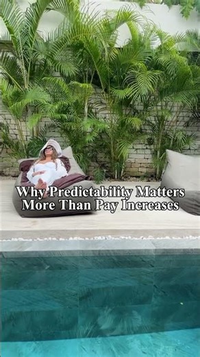 Why predictability matters more than pay increases #shorts