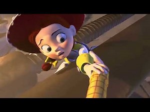 Toy story 2 (1999) - Woody & Jessie Escape From The Plane (Latvian)
