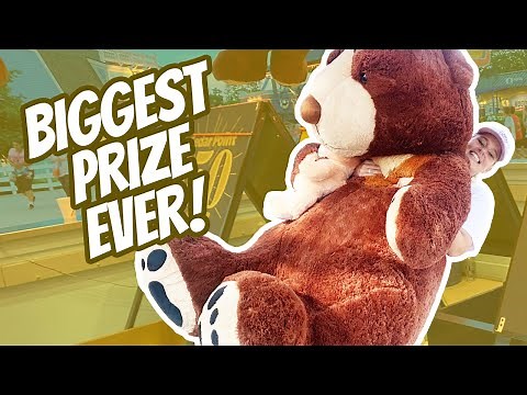 How We Won Our Biggest Carnival Game Prize EVER at Cedar Point