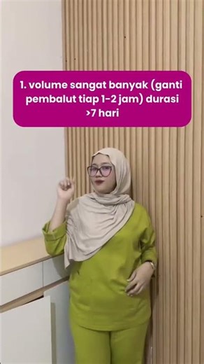 Ciri Darah Haid Tidak Normal