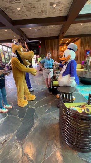 #disney #dvc #waltdisneyworld #disneyresort #castmember #waltdisney #disneyspolynesianresort #disneyspolynesianvillageresort #donaldduck #pluto #character