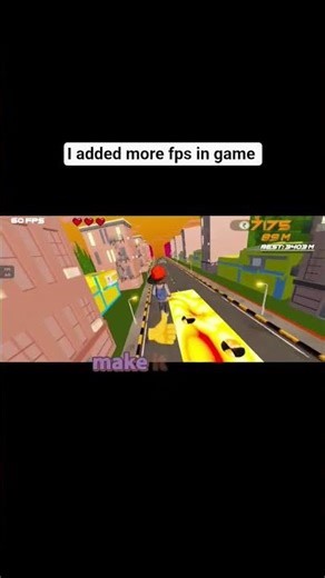 i add more fps in my game