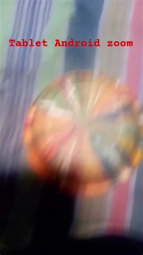 tablet Android zoom