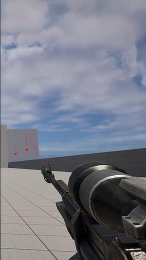 UE5 Bullet Drop Line Trace!