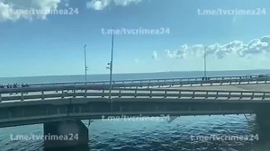 Crimea Bridge Explosion Photos and Videos Reveal Devastating Impact