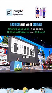 ✨ Fashion without limits! 👗💡 Primrose Fashion has created LED-powered dresses that can change colors, patterns, and designs instantly - giving you unlimited looks in one outfit. 🔥 #futuretech #FashionInnovation #StyleRevolution #SmartWearables #LEDTechnology #viralreels #NextGenFashion #InnovationDaily #fashiontrends | Playto Labs