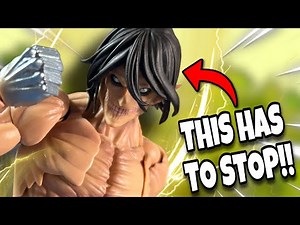 The HIGHS and LOWS of Revoltech Eren Yeager (Revoltech Amazing Yamaguchi Eren Yeager Titan Review)