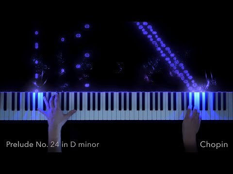 Chopin - Prelude No. 24 in D Minor: Allegro appassionato