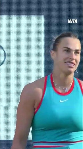 Fighting until the end 👏 #WTA #BTO #ArynaSabalenka