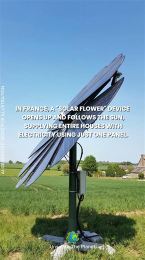 The House Powered by a Flower