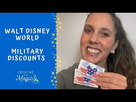 What military discounts are available at Walt Disney World and how to get them.