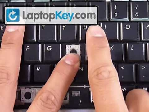 Repair Fix Keyboard Key | DV6 DV4 DV7 DV7-1000 | HP Replacement Repair Guide